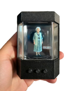 ForeverMiss 3D Holographic Memorial Keepsake | Custom Pet/Human Hologram Gift （Let longing leave its mark, let love never end.）